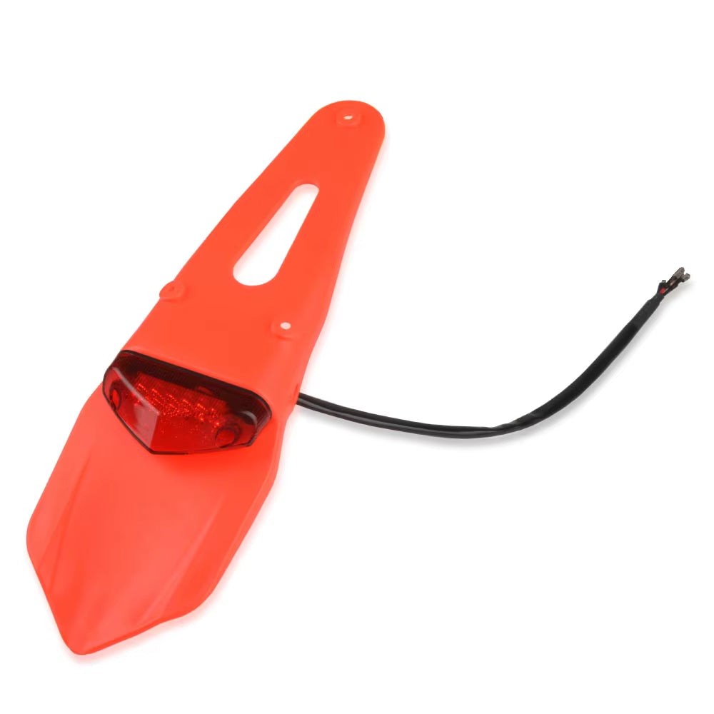 For BETA 50 125 200 250 300 350 390 400 430 450 480 498 500 520 RR RRS RS 2T 4T Enduro Dirt Bike Fender LED Stop Rear Tail Light