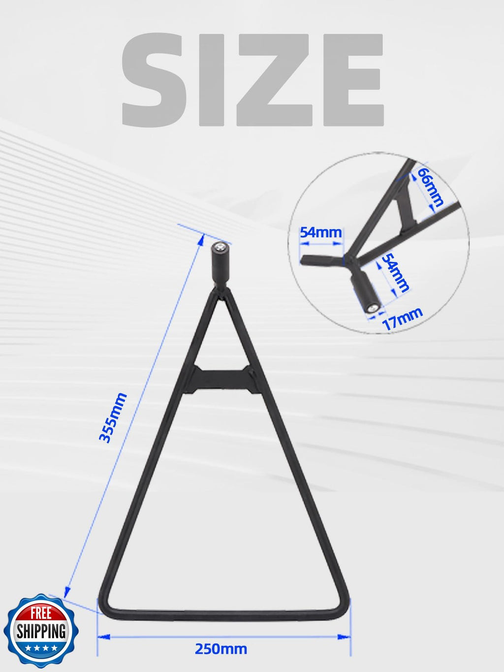 JFG Racing Dirt Bike Triangle Stand,Universa