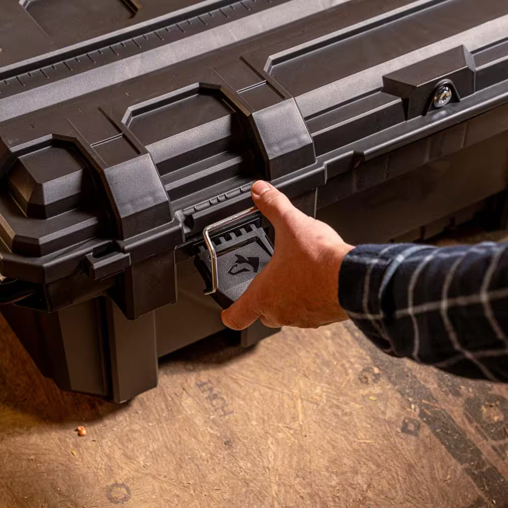 36.5 In. Black Heavy Duty Medium Rolling Toolbox with Keyed Lock