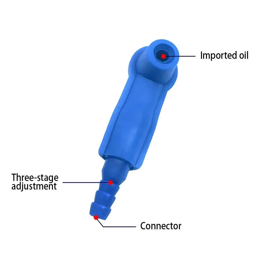 Car Brake Fluid Oil Exchange Pump with 120Cm Oil Pumping Hose Empty Drained Oil Bleeder Auto Brake Oilling Connector Filling