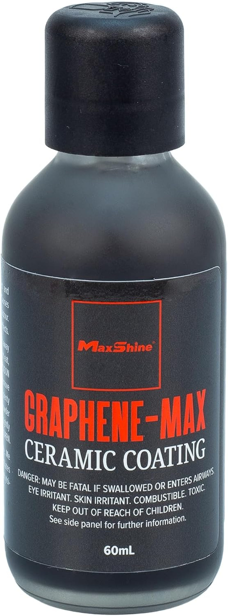 Graphene-Max Ceramic Coating 60Ml | Universal Advanced Graphene & Ceramic Formula | Hydrophobic Car Coating with 9-Year Durability | High Gloss Finish & Professional Paint Protection