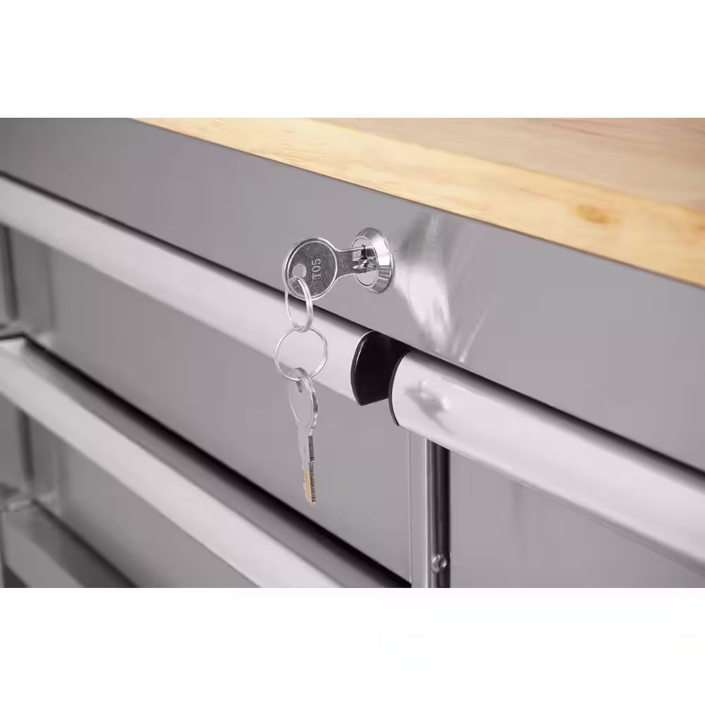 Tool Storage 36 In. W Stainless Steel Utility Cart
