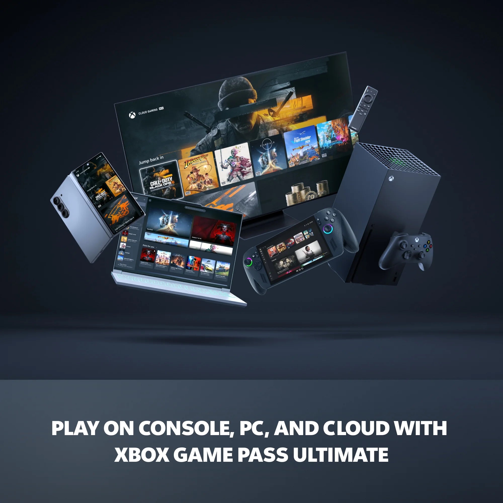 Series X - Gaming Console - 1TB SSD - Includes  Wireless Controller - 4K Gaming - 120FPS - Carbon Black - with Disk