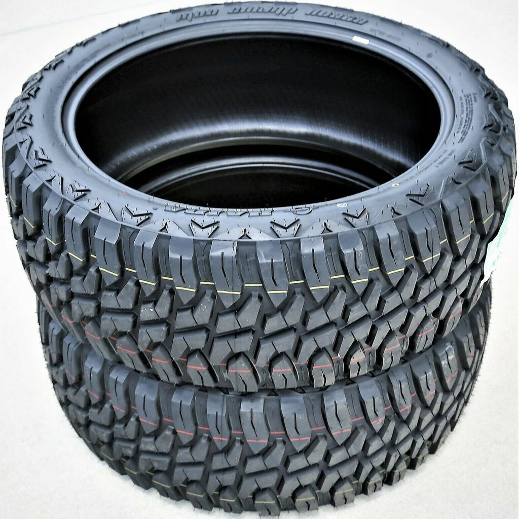 Set of 4  Mud Champ HD868 33X12.50R22 114Q E 10 Ply M/T Light Truck Tires