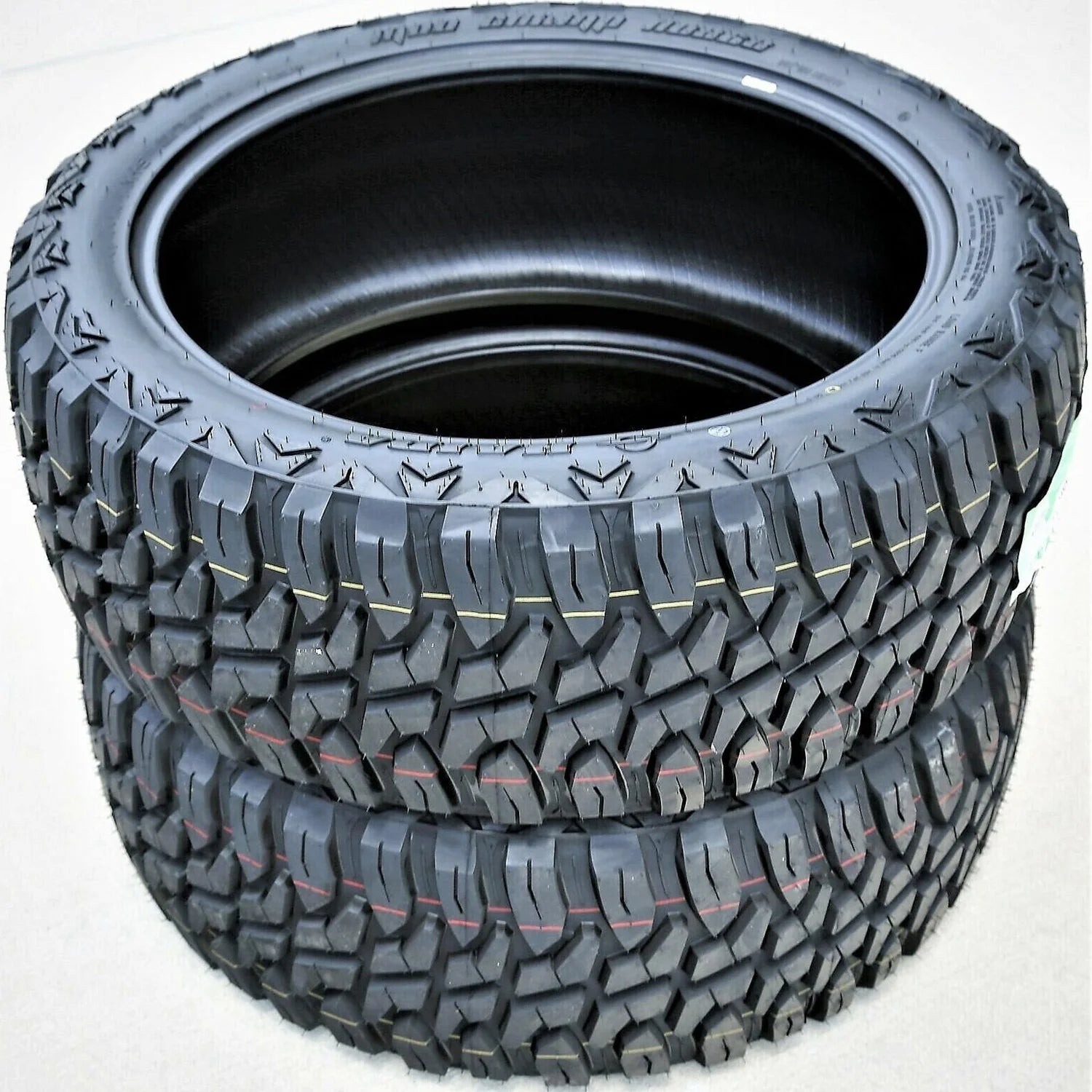 Set of 4  Mud Champ HD868 33X12.50R22 114Q E 10 Ply M/T Light Truck Tires