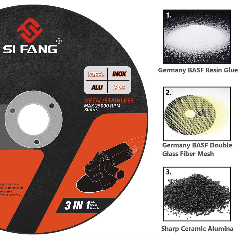 5Pcs75Mm Circular Resin Saw Blade Mini Cutting Disc Grinding Wheel Angle Grinder Accessories Metal Wood Iron Plastic Cutting Saw