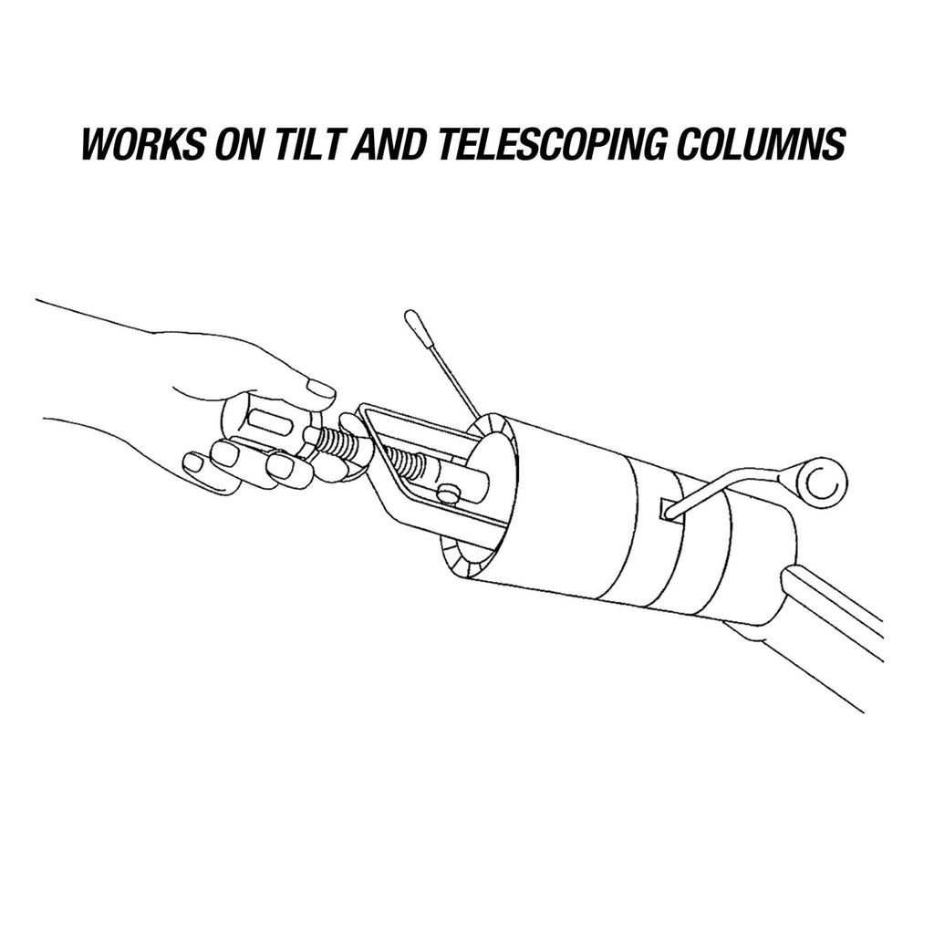 Steering Wheel Lock Plate Remover Tool for Tilt and Telescoping Columns