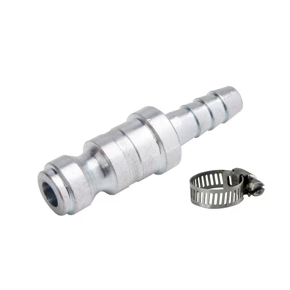 Zinc 1/4 In. X 1/4 In. Automotive Barbed Plug