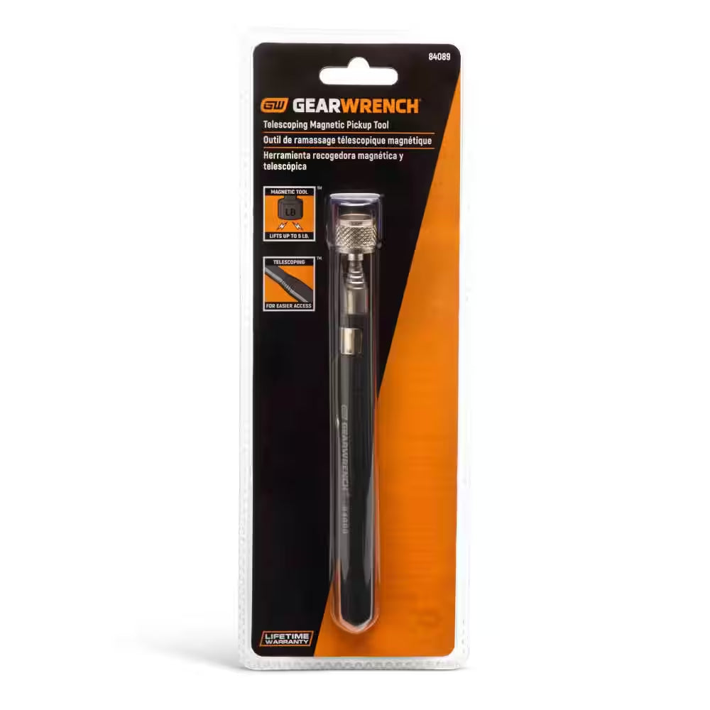 33-1/4 In. Telescoping Magnetic Pickup Tool 5 Lb. Capacity