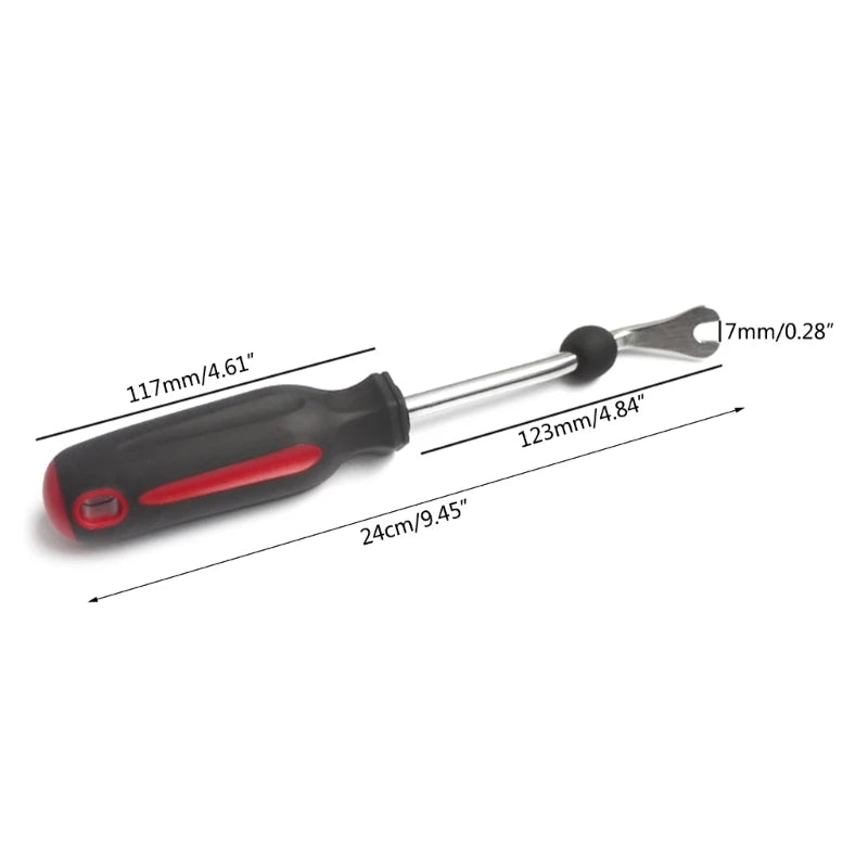 Auto Door Upholstery Remover Car Buckle Clip Fastener Pry Removing Tool Disassemble Trim Clip Plier Removal Screwdriver