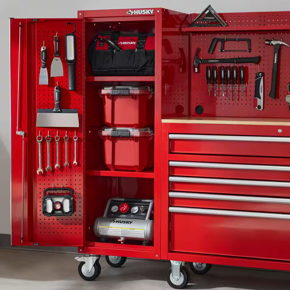 Modular 20 In. W X 20 In. D Standard Duty 3-Shelf Red Rolling Side Tool Chest