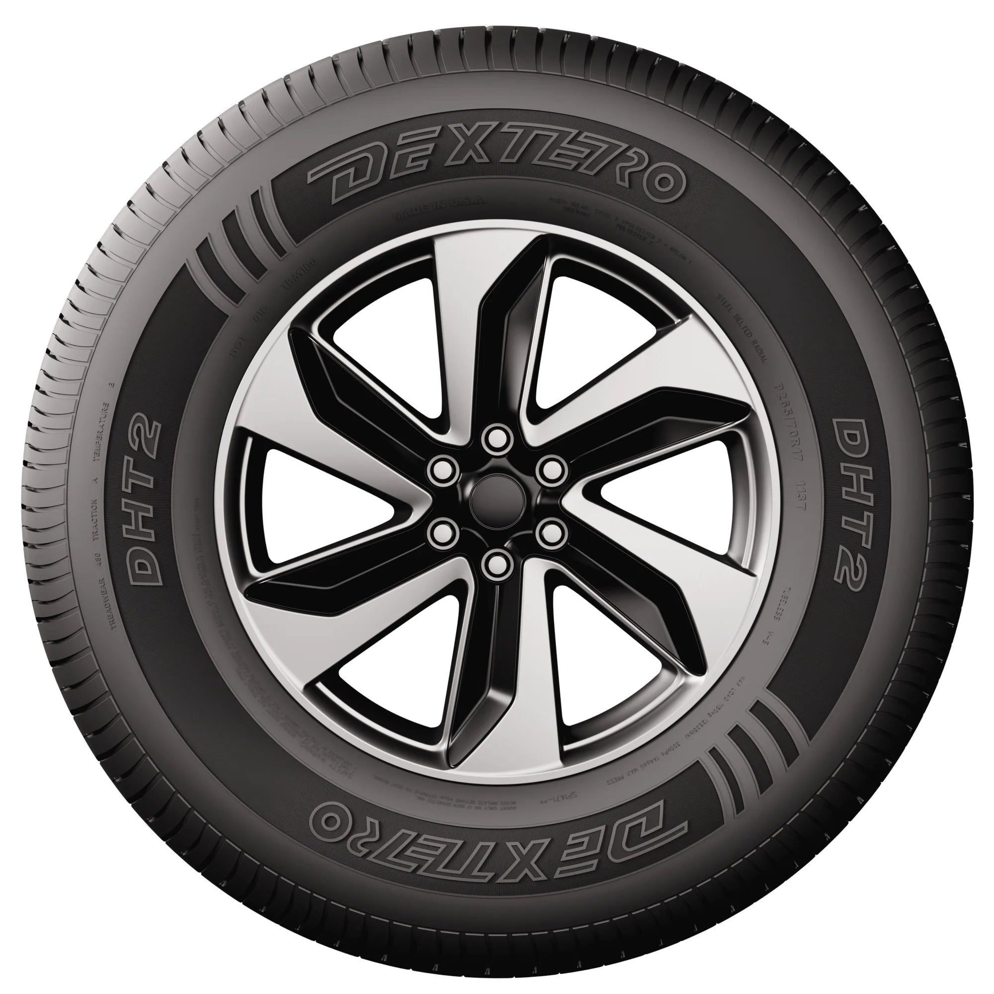 DHT2 Tire P245/65R17 105T Fits: 2004 Jeep Grand Cherokee Overland, 2019 Jeep Cherokee Trailhawk Elite
