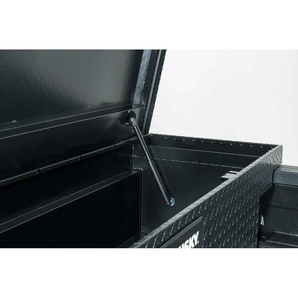 61.86 In. Matte Black Aluminum Low Profile Mid-Size Crossbed Truck Tool Box