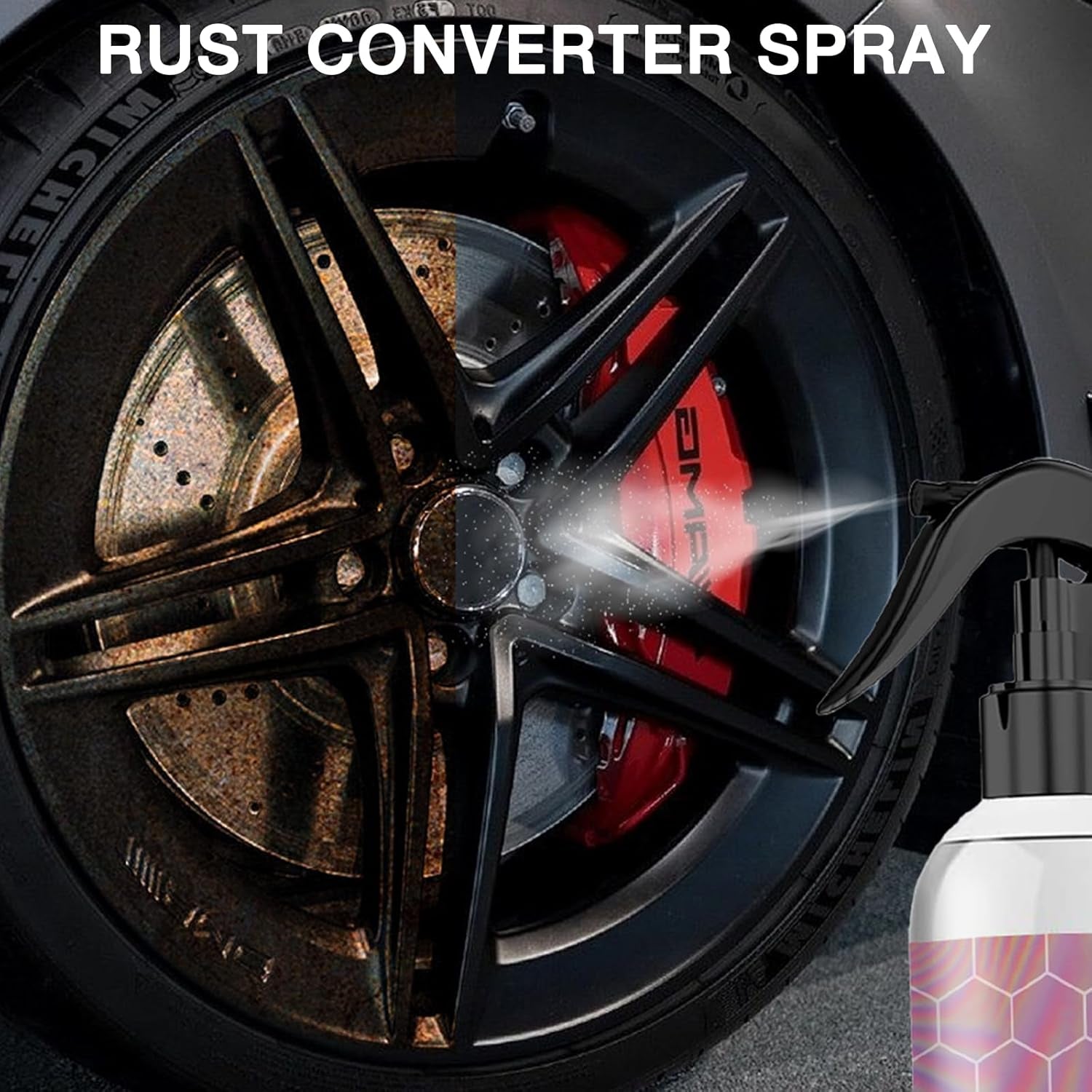MAD ACID Glass Cleaner, Mad Acid Water Spot Remover, Mad Acid Shower Cleaner, All Purpose Cleaner,Easily Remove Hard Water Spots from Windows,Mad Acid Cleaner for Bathroom,Car, Furniture(120Ml)
