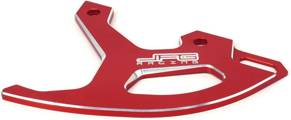 Dirt Bike Rear Brake Disc Guard,Cnc Motorcycle Rotor Cover Protector for CRF250R 2004-2025/CRF250X 2004-2017/CRF450R 2002-2025/CRF450X 2005-2017/CRF450RX 2017-2025-Red