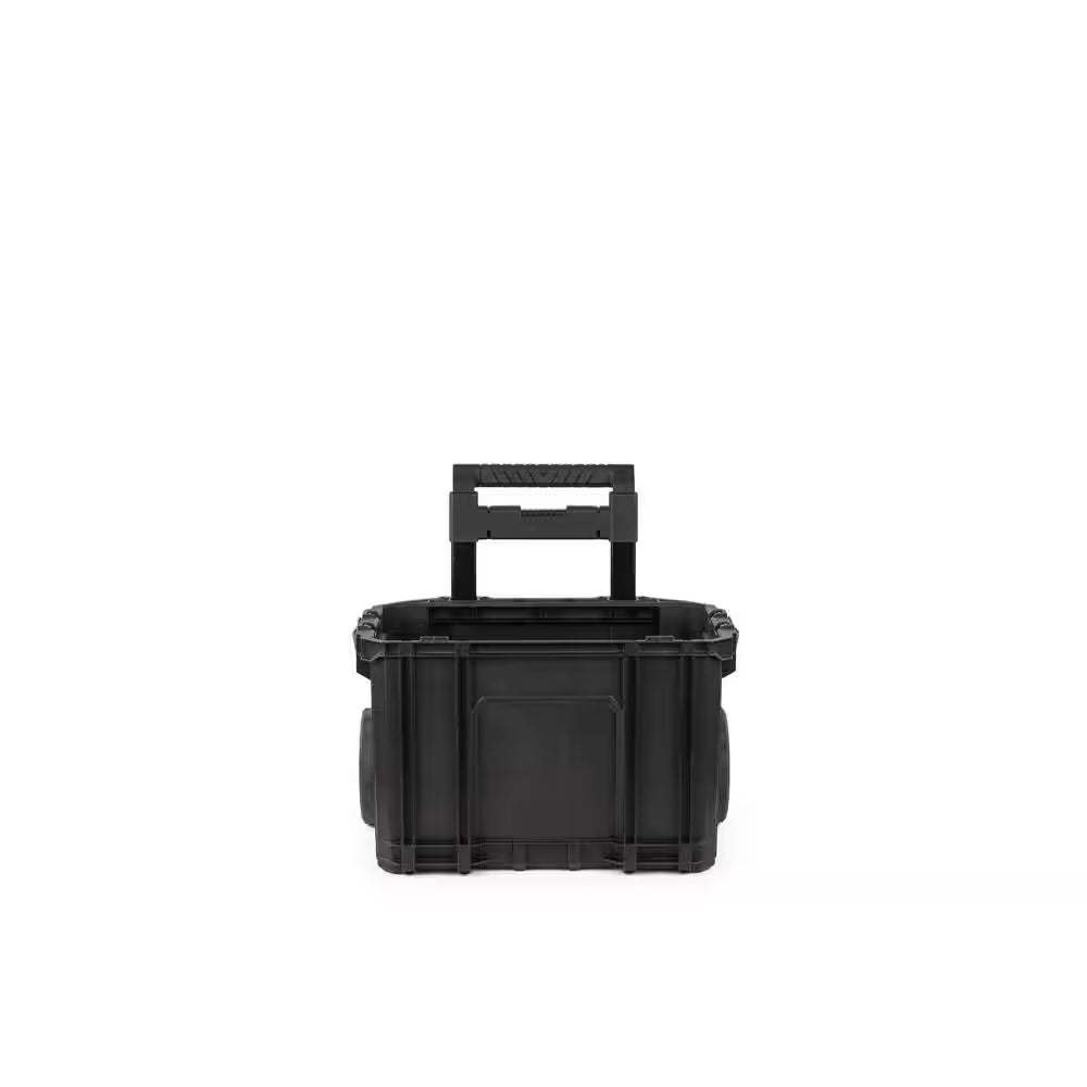 Connect Stackable 22 In. Rolling Tool Cart, 22 In. Tool Box, and Pro Small Parts Organizer with 12 Removable Bins