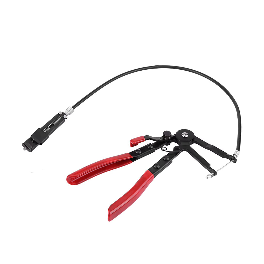 9Pcs Flexible Hose Clamp Clip Plier Set Swivel Jaw Flat Angled Band Automotive Tools