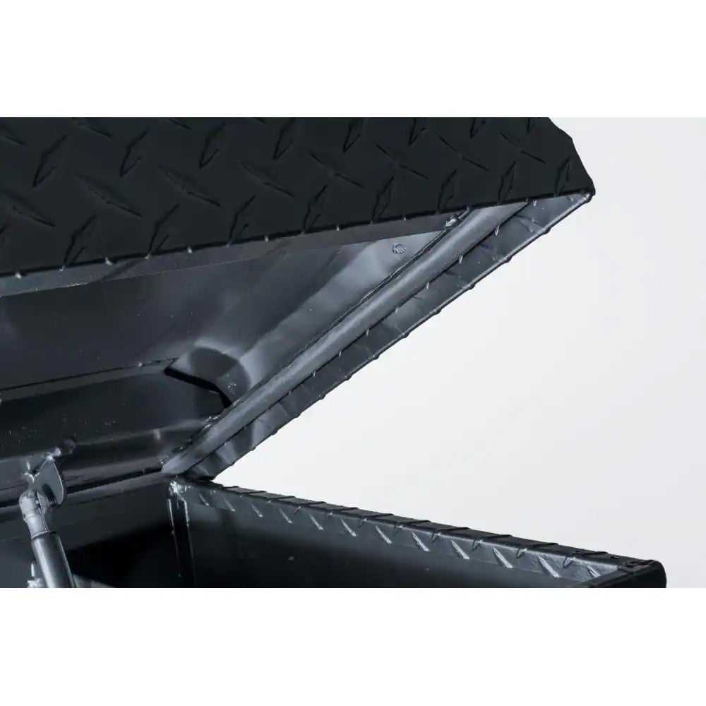 71.36 In. Matte Black Aluminum Full Size Crossbed Truck Tool Box