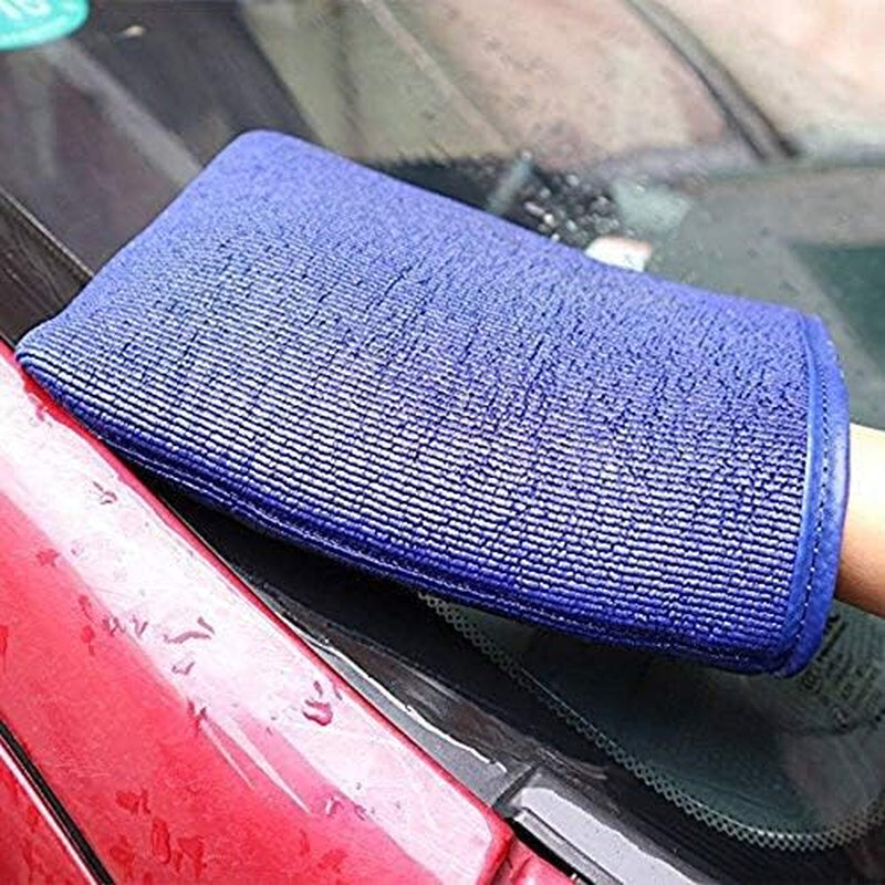 Clay Mitt, Fine Grade Clay Bar Mitt Surface Prep Mitt Finish Clay Bar Mitt Wash Mitt Clay Eraser Mitt for Auto Detailing Clay Bar Alternative Novel Detailing Tool & Kit,1-Pack