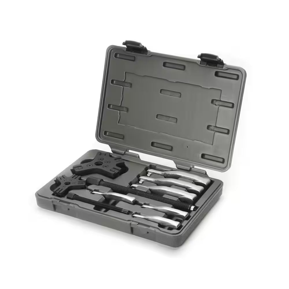 2 and 5-Ton Internal/External Ratcheting 2 or 3 Leg Puller Set with Storage Case