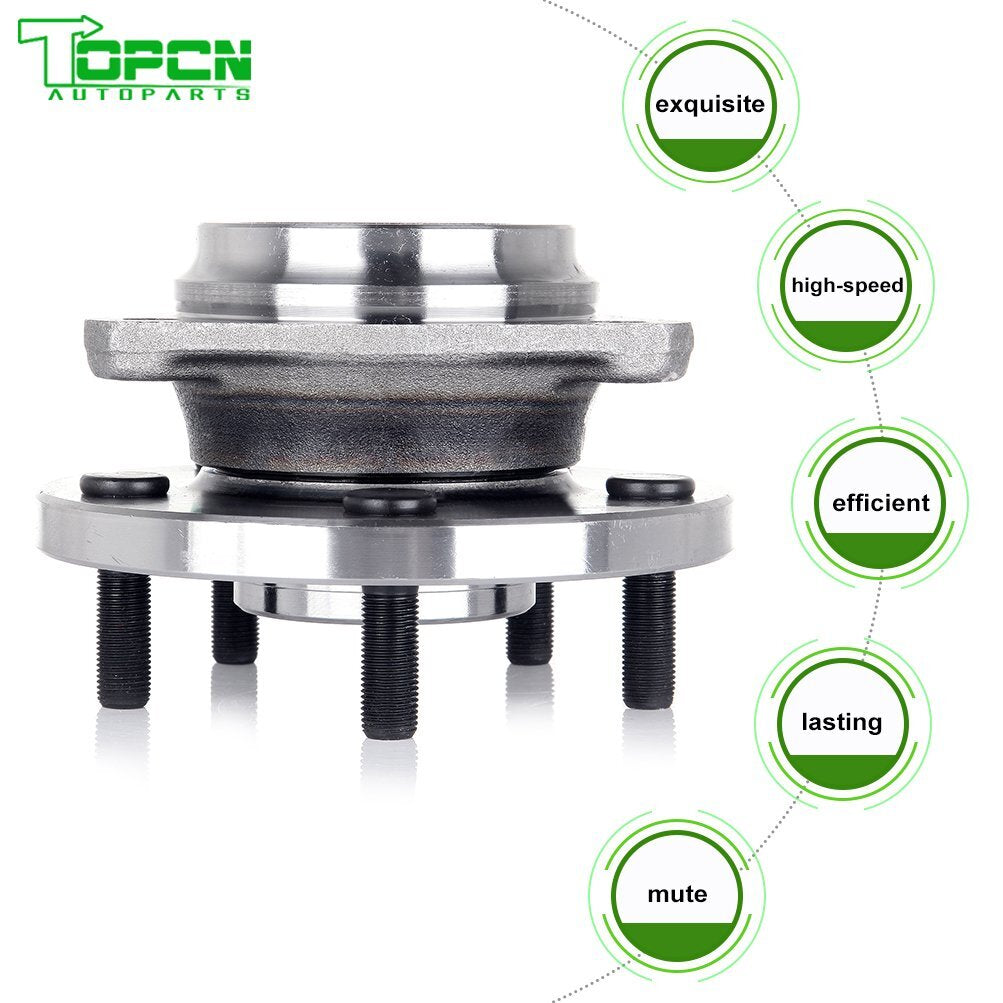 1Pcs Front Wheel Bearing & Hub Assemblyjeep Grand Cherokee Laredo Limited 99-04