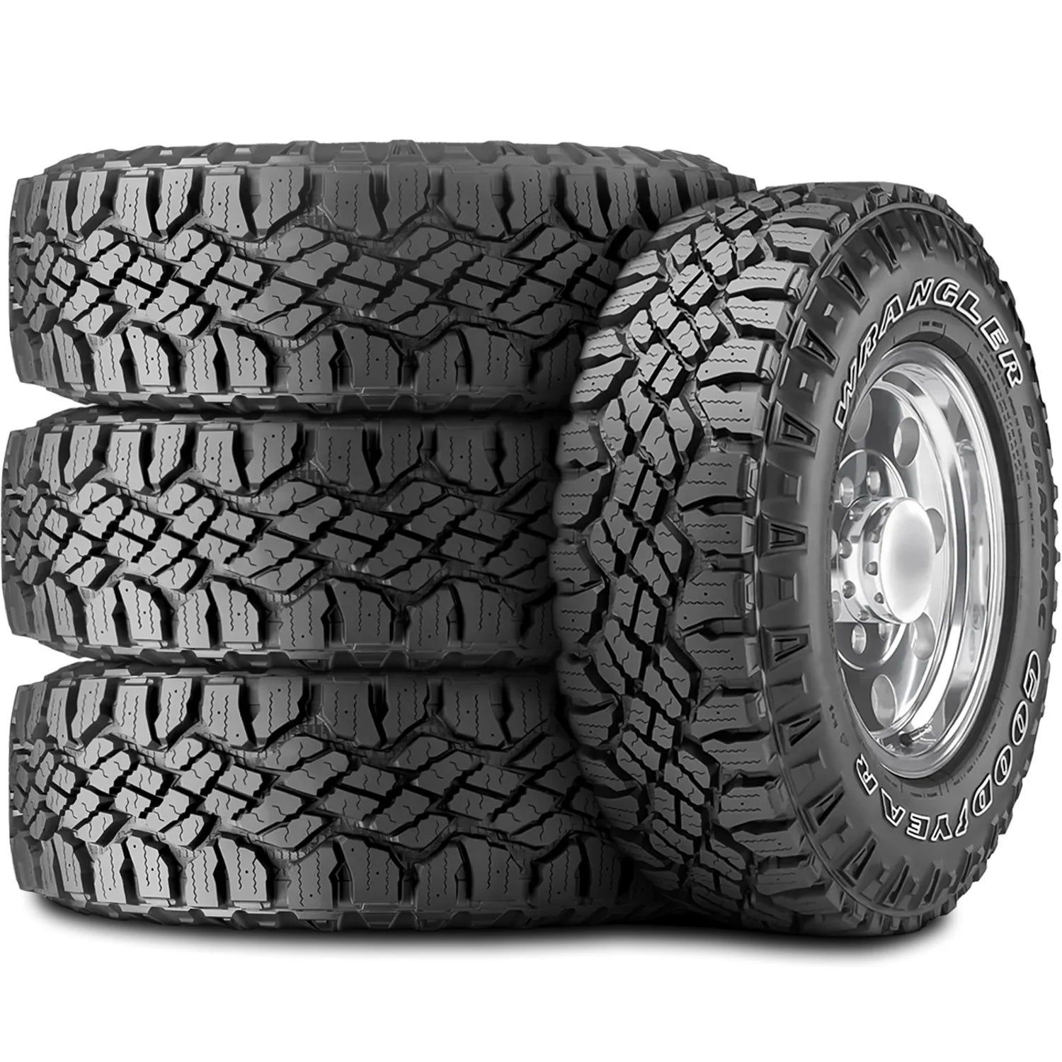 Wrangler Duratrac Studdable Rugged Terrain LT235/75R15 104/101Q C Light Truck Tire