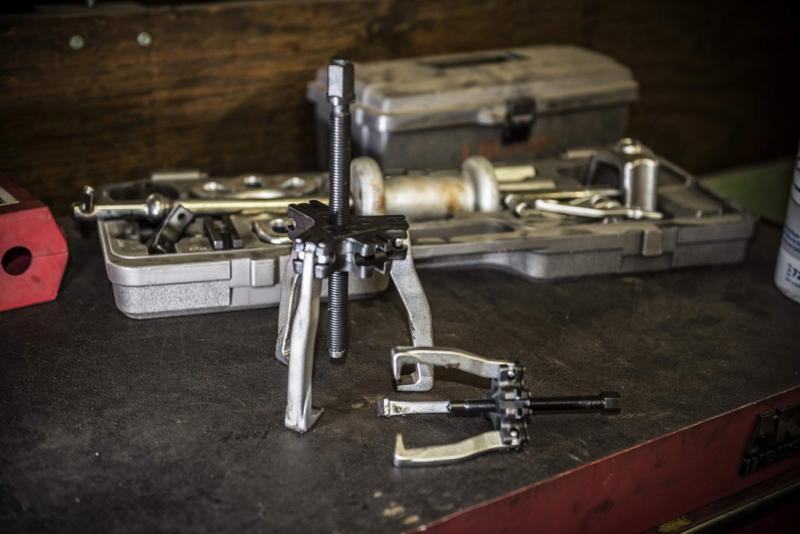 GEARWRENCH 2 or 3 Jaw Slide Hammer Puller Set with Yokes and Adapters