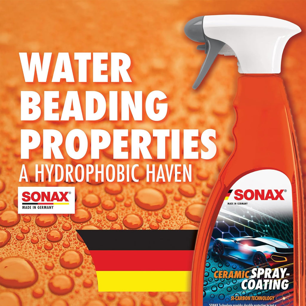 Ceramic Spray Coating 257400 | Durable Ceramic Technology for High Gloss & Protection | Hydrophobic for All Paint Surfaces | Easy to Apply | Long Lasting Shine & Water Repellent Finish | 750Ml