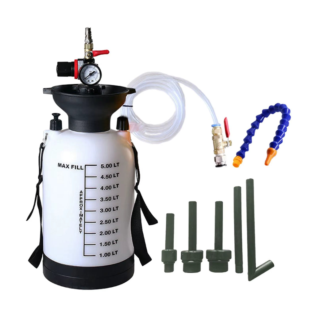 5L Automotive Fluid Pump Atf Refill Tool Gearbox Oil Filler Pneumatic Extractor and Dispenser Gear Oil Filler Tank