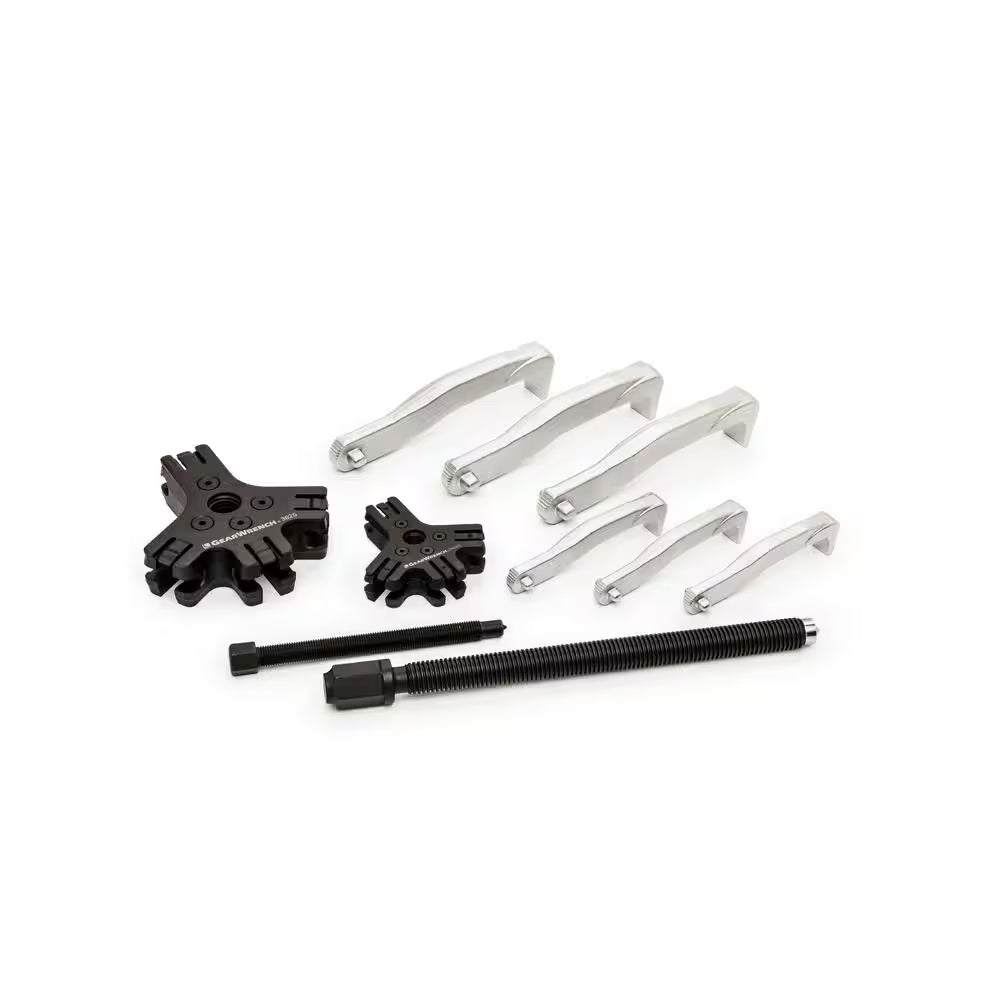 2 and 5-Ton Internal/External Ratcheting 2 or 3 Leg Puller Set with Storage Case