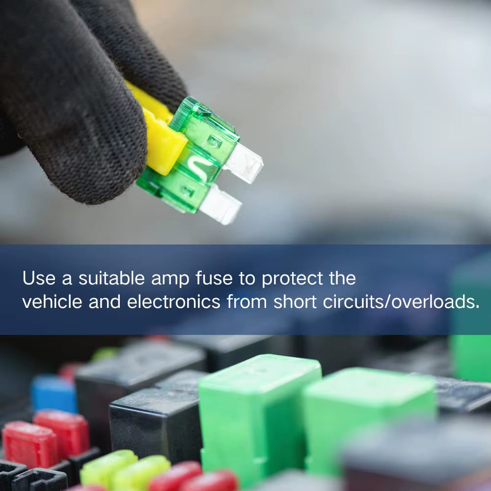 120 Standard Automotive Fuses, Fuse Combination Kit (1A-40AMP) RV, Truck, Marine, Automotive Accessory Automotive Blade Fuses
