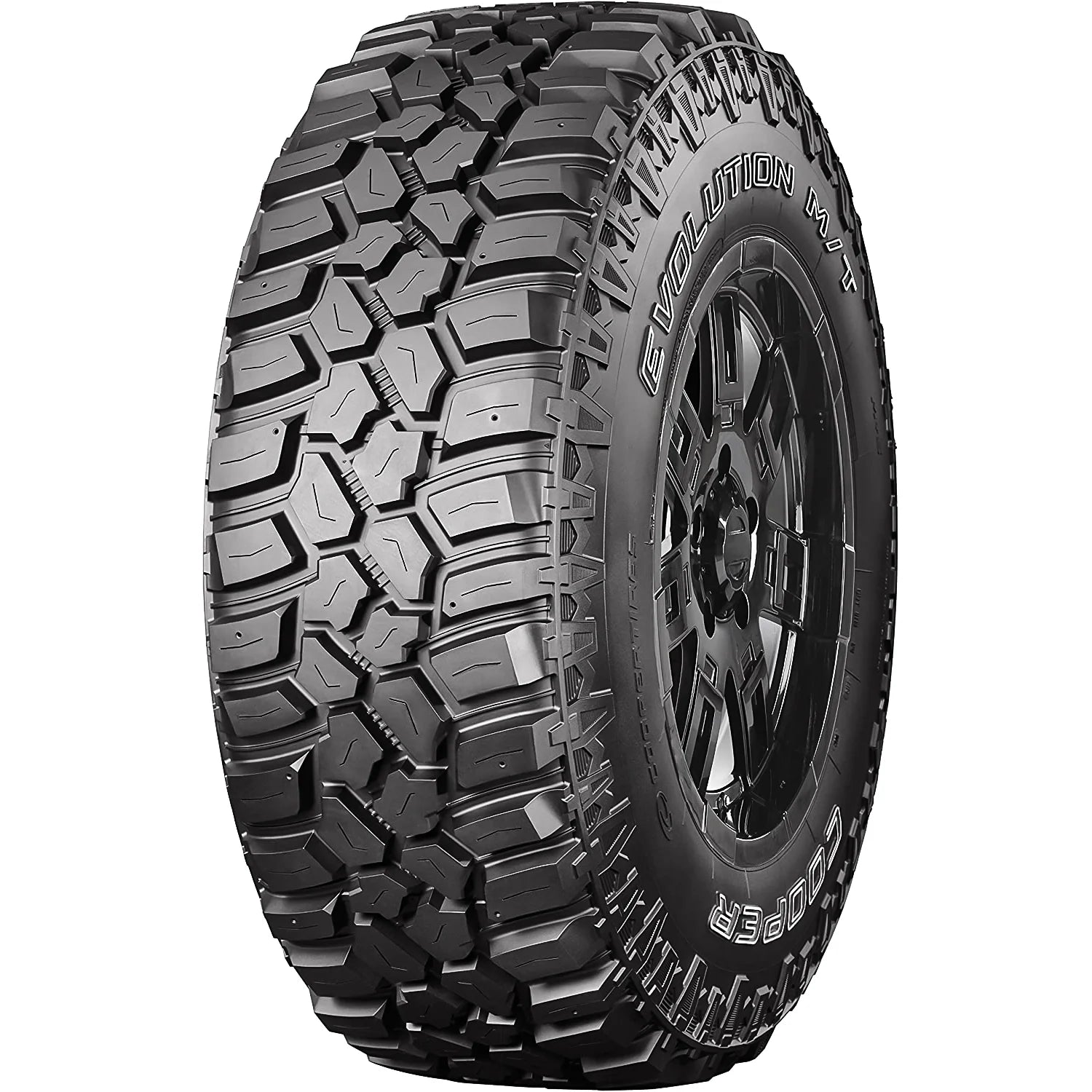 Pair of 2  Evolution M/T 35X12.50R15 113Q C 6 Ply Mud Light Truck Tires