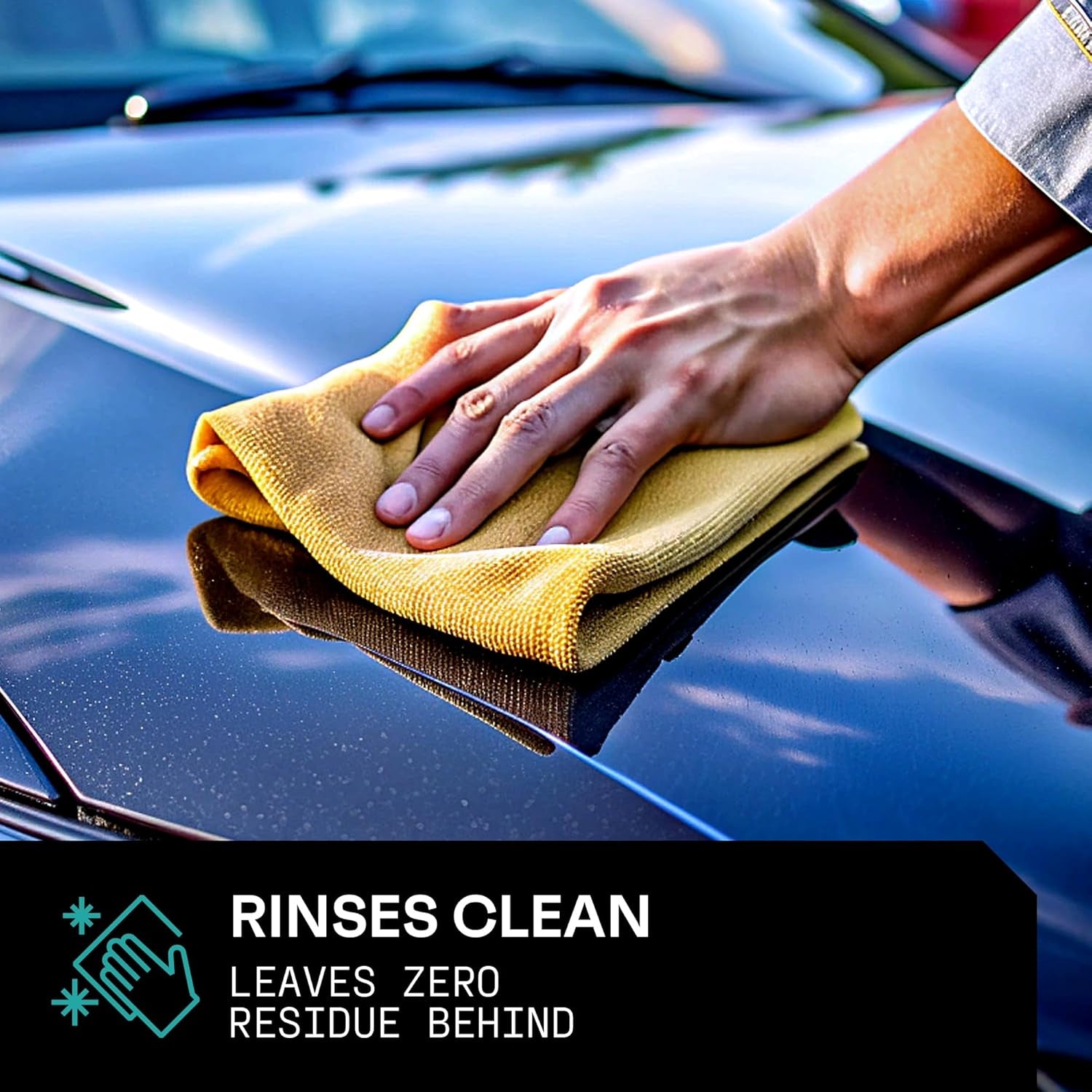 Pure Rinseless V3 5L | Eco-Friendly Rinseless Vehicle Wash | Advanced Detailing Soap | Superior Cleaner | Waterless Vehicle Wash Solution | No Residue, Safe on Car Paint & Surfaces