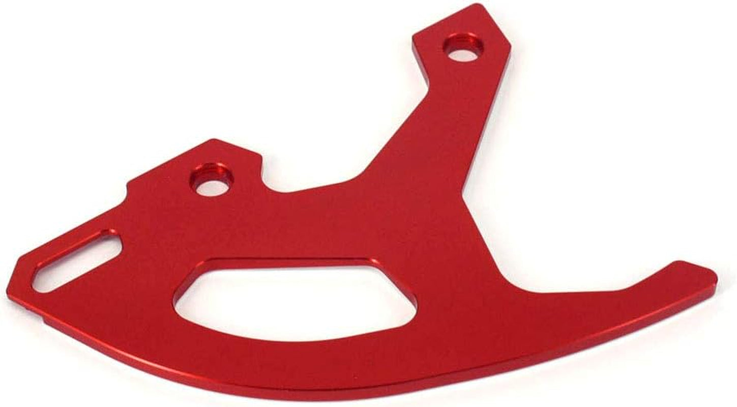 Dirt Bike Rear Brake Disc Guard,Cnc Motorcycle Rotor Cover Protector for CRF250R 2004-2025/CRF250X 2004-2017/CRF450R 2002-2025/CRF450X 2005-2017/CRF450RX 2017-2025-Red