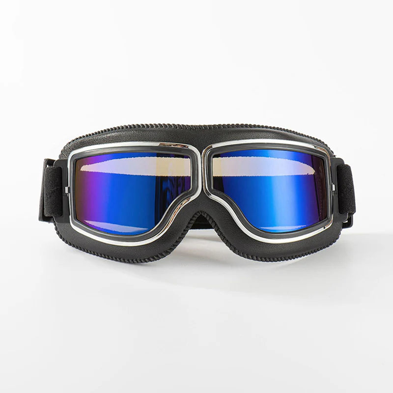 Vintage Royal Rider Helmet Off-Road Windshield Goggles