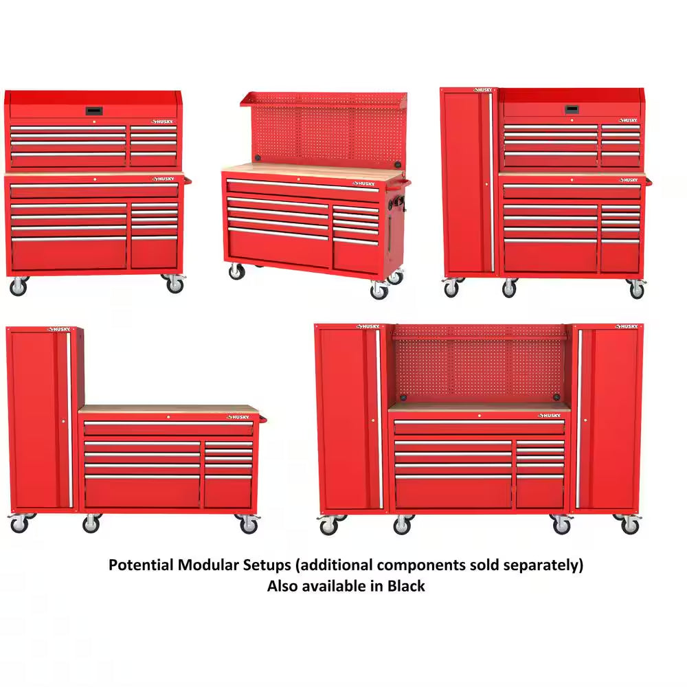 Modular 20 In. W X 20 In. D Standard Duty 3-Shelf Red Rolling Side Tool Chest