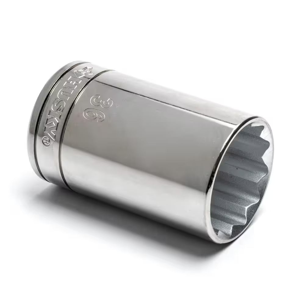 1/2" Drive 12 Point Deep Metric Socket 36Mm