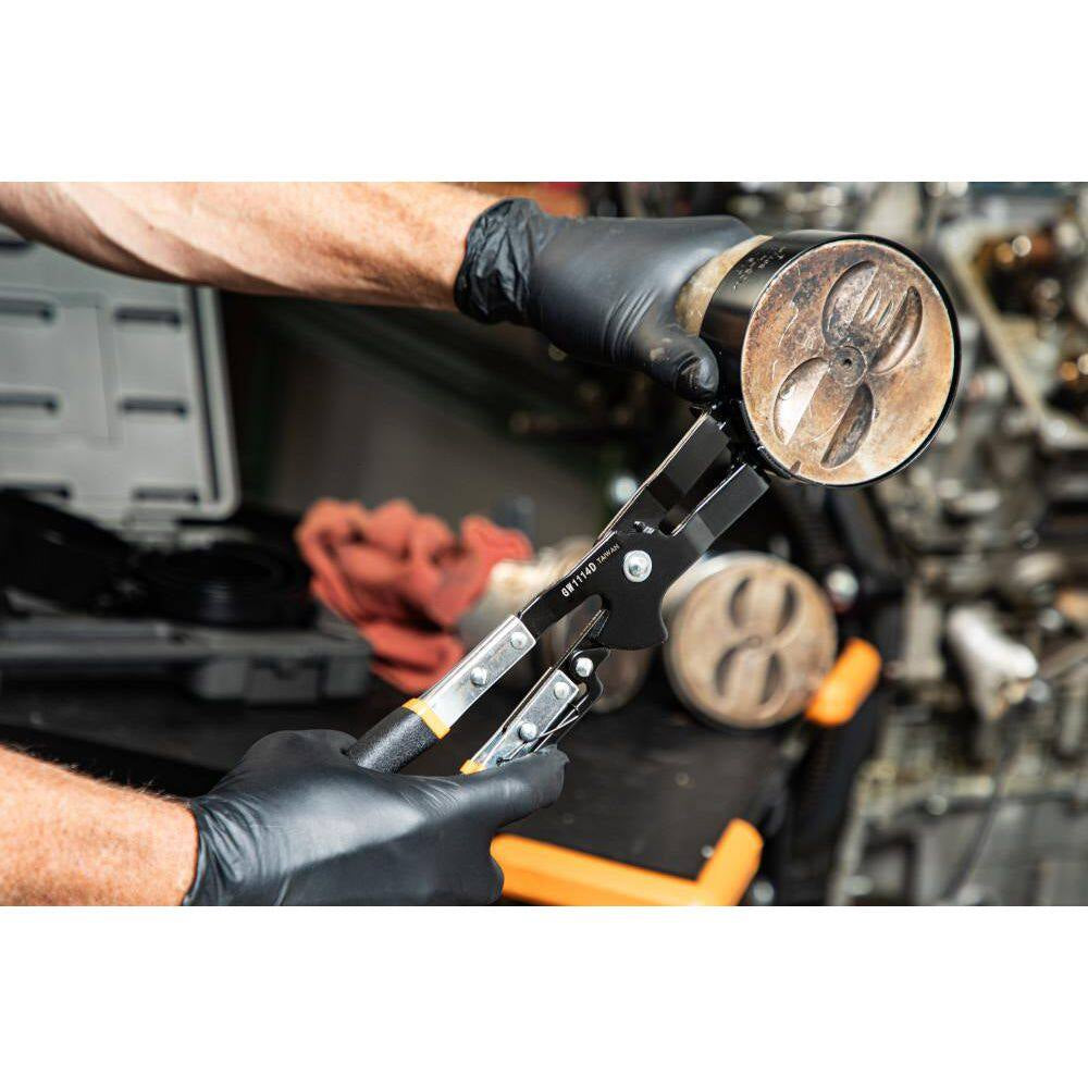 2-7/8 In. X 4-3/8 in Piston Ring Plier Compressor Set (8-Piece)