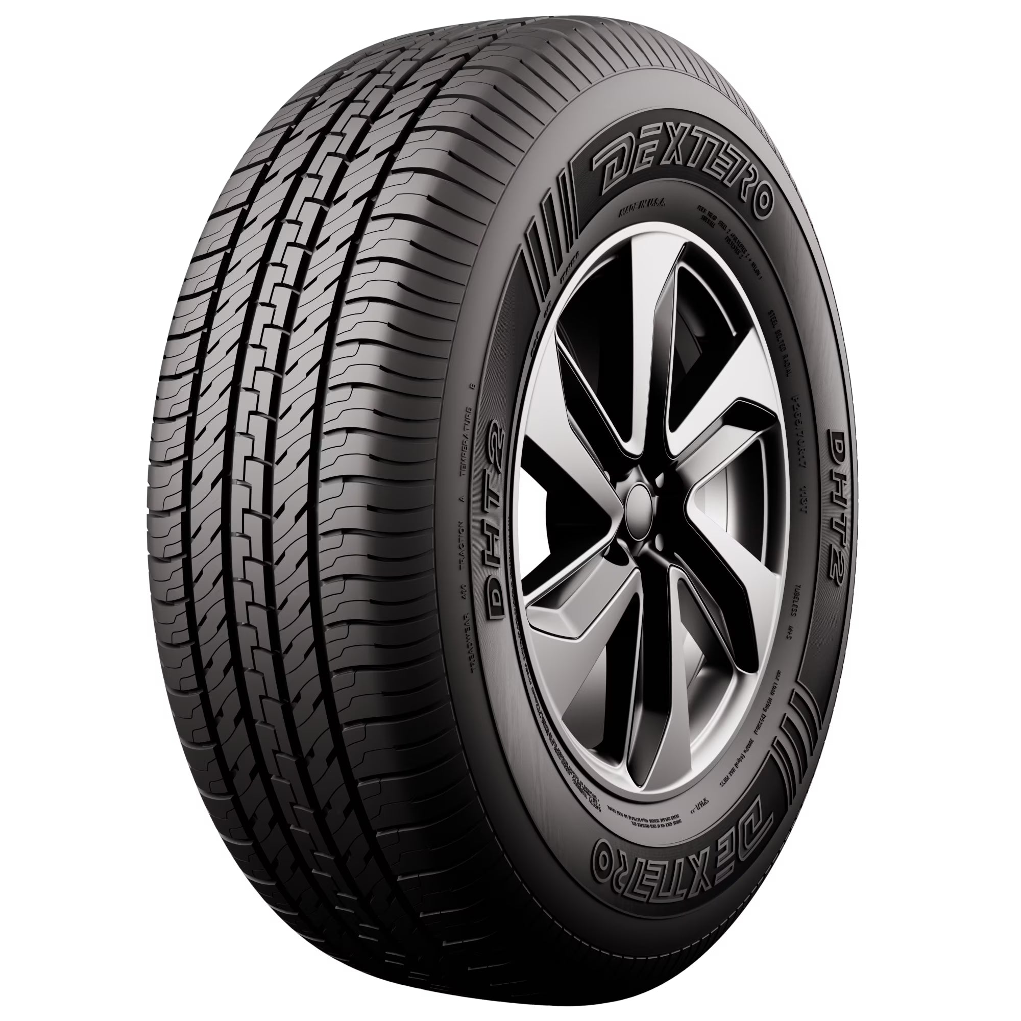 DHT2 Tire P245/65R17 105T Fits: 2004 Jeep Grand Cherokee Overland, 2019 Jeep Cherokee Trailhawk Elite