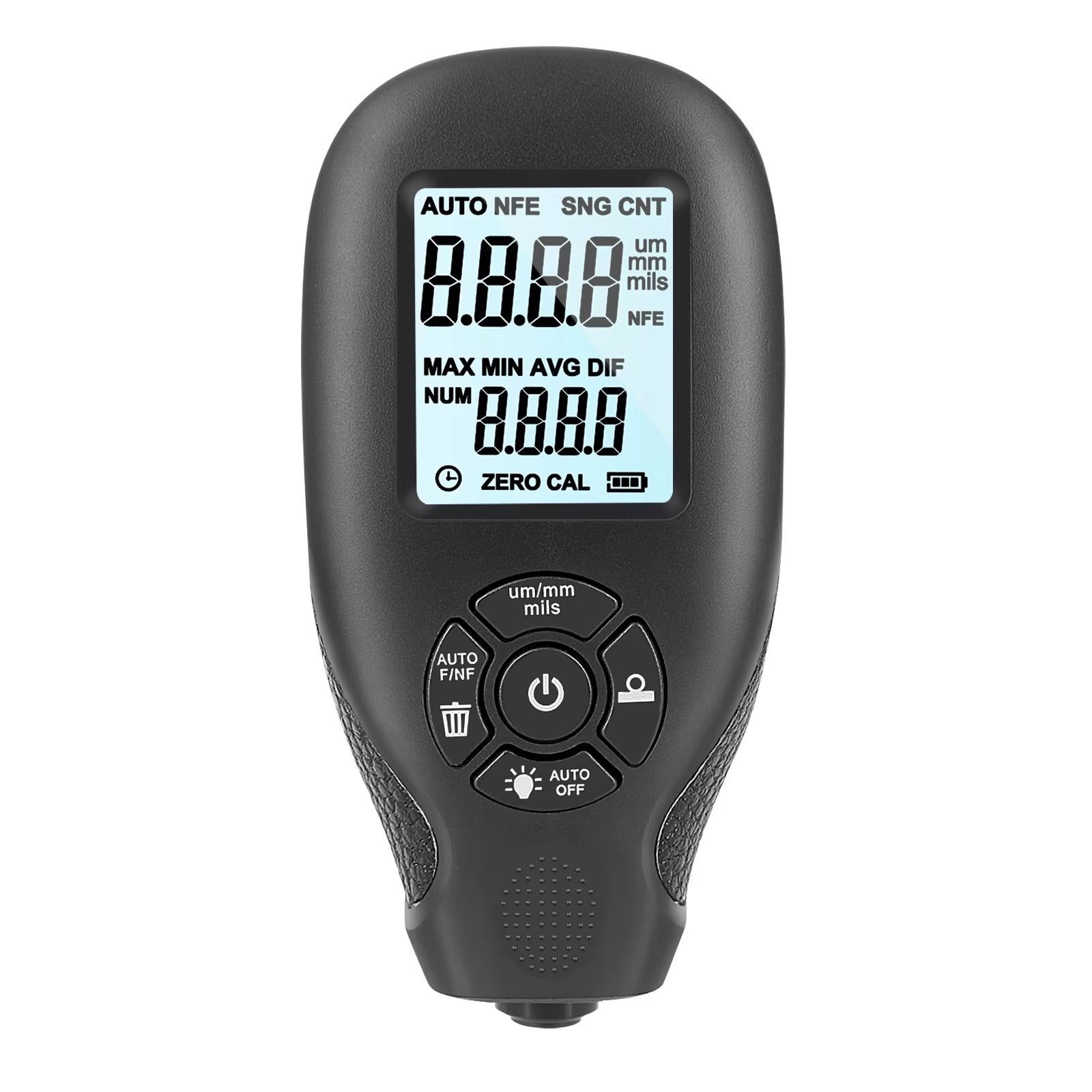 HW-300 Car Paint Thickness Gauge 0-2000UM Fe & Nfe Film Coating Automatic Thickness Tester Manual Auto Paint Tools