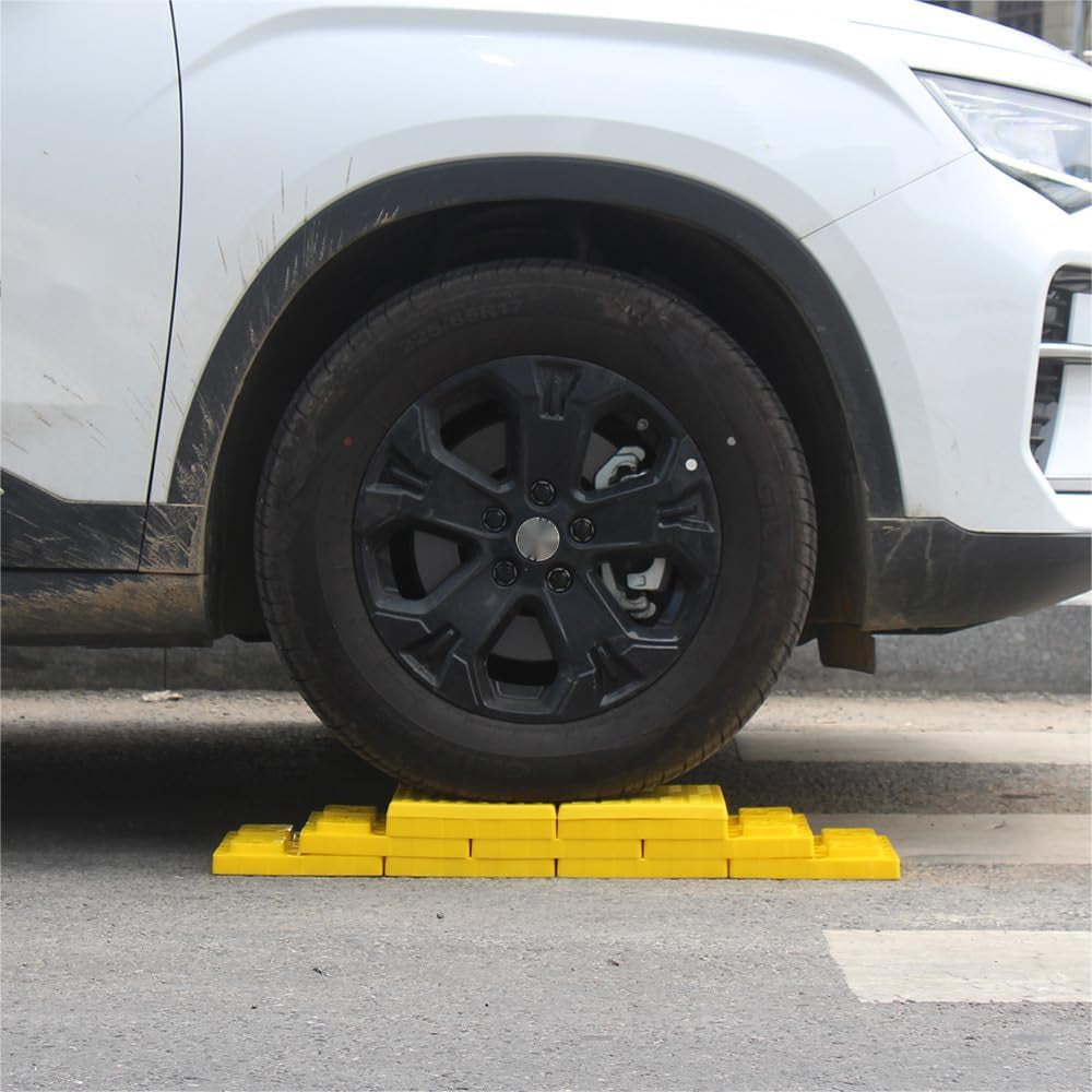 12 Pack RV Leveling Blocks, Stackable Jack Blocks, Interlocking Leveling Pads Wi