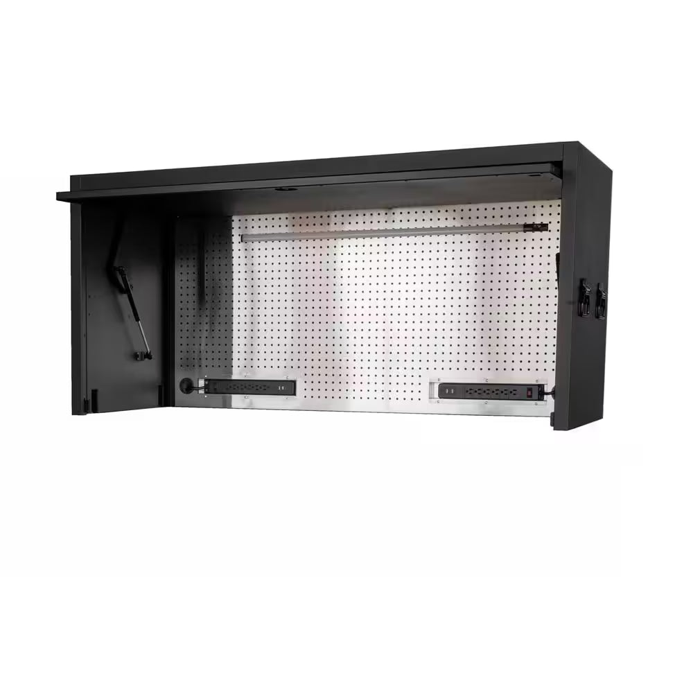 Modular Tool Storage Heavy Duty 62 In. W X 24 In. D Matte Black Top Tool Chest