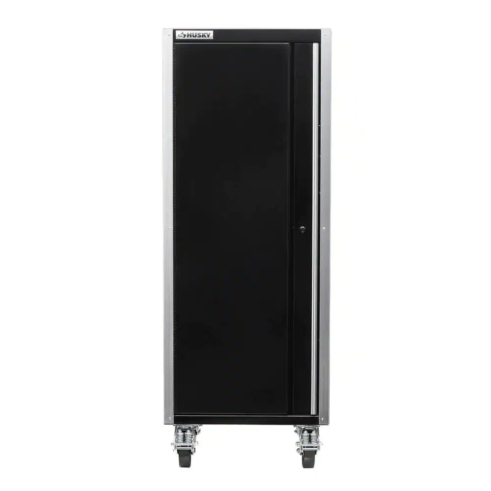 28 In. W X 25 In. D Professional Duty Side Tool Chest Locker with Casters in Black