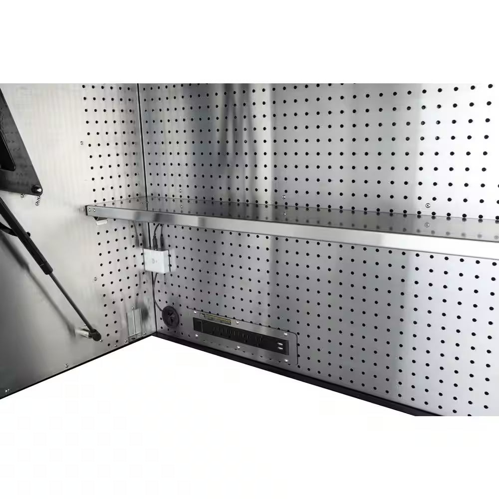 72 In. W X 25 In. D Professional Duty Tool Workbench Storage Hutch