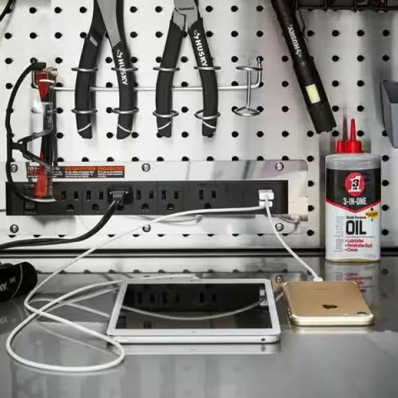 72 In. W X 25 In. D Professional Duty Tool Workbench Storage Hutch