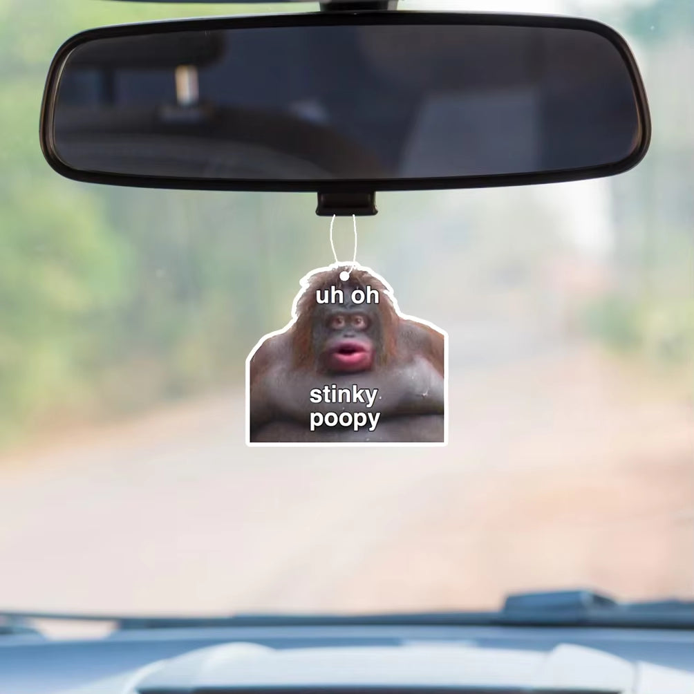 1Pc Fun Car Aromatherapy Car Fragrance Perfume Car Air Freshener Mirror Car Interior Accessories Pendant Outlet Perfume