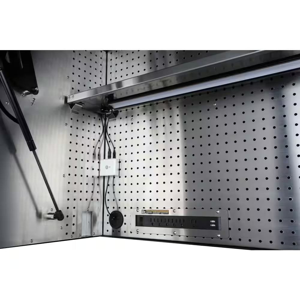 72 In. W X 25 In. D Professional Duty Tool Workbench Storage Hutch