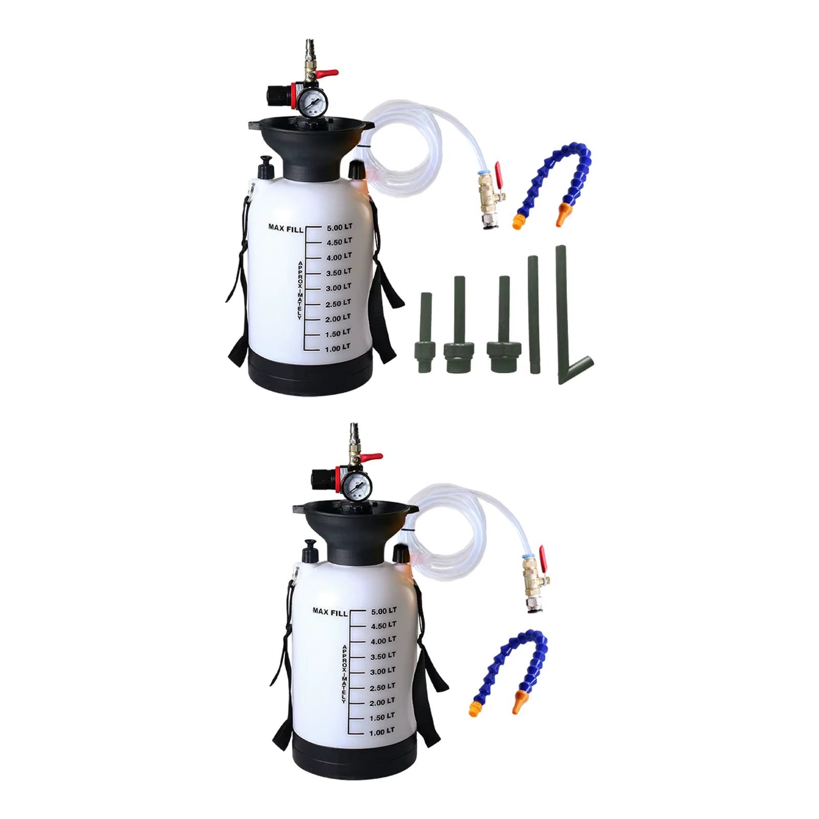 5L Automotive Fluid Pump Atf Refill Tool Gearbox Oil Filler Pneumatic Extractor and Dispenser Gear Oil Filler Tank
