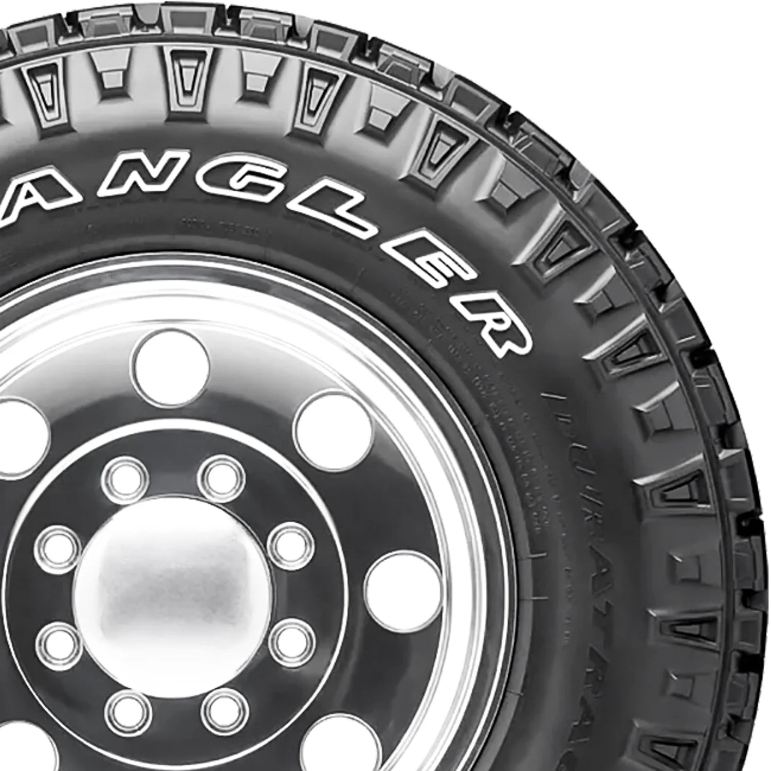 Wrangler Duratrac Studdable Rugged Terrain LT235/75R15 104/101Q C Light Truck Tire