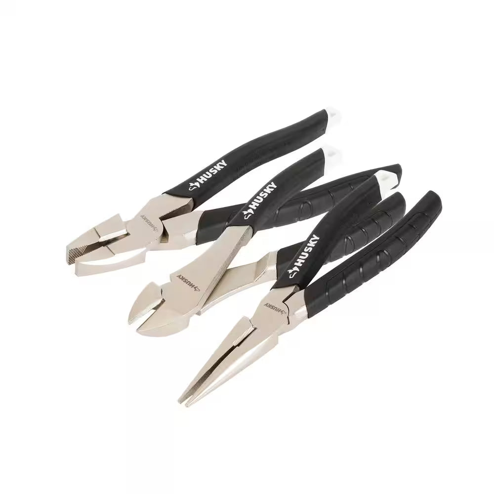 3-Piece Pliers Set